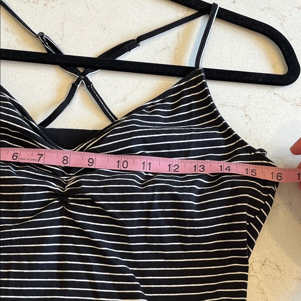 Hollister Black and White Striped Mini Dress - Picture 4 of 4